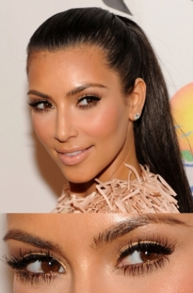 Gold Makeup Celebrity Style