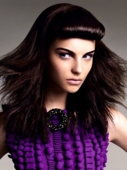 Create Vintage Faux Bangs Hairstyles