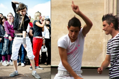 Tecktonik Hairstyles