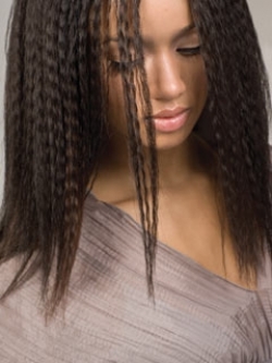 Crimped Hairstyle Ideas