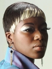 Colored Bangs Hairstyles