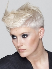 Short Hairstyles with Flipped Bangs