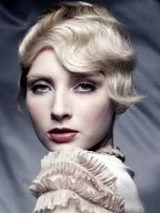 20s Flapper Hairstyles with Finger Waves