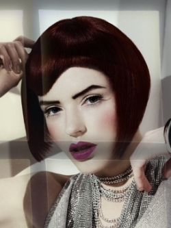 Romantic Goth Girl Hairstyles