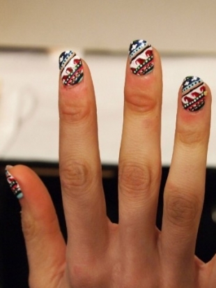 Zebber Nails for Mara Hoffman Fall 2020