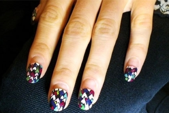 Zebber Nails for Mara Hoffman Fall 2020