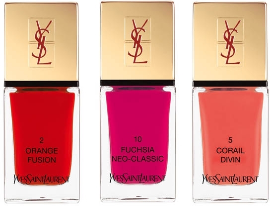 YSL La Laque Couture Nail Polish Collection