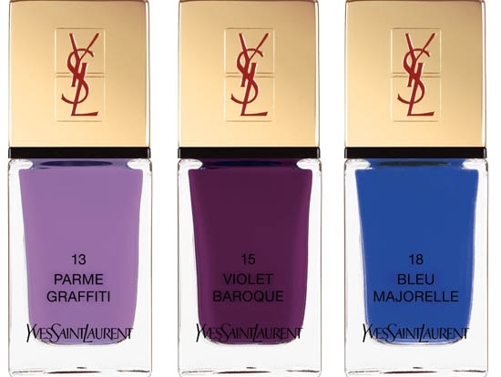 YSL La Laque Couture Nail Polish Collection