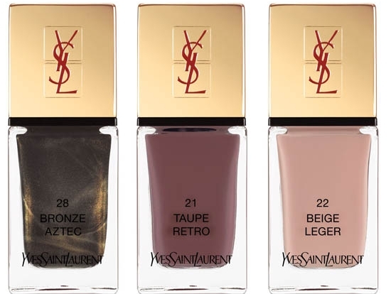 YSL La Laque Couture Nail Polish Collection