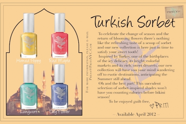 Priti NYC Turkish Sorbet Nail Polishes