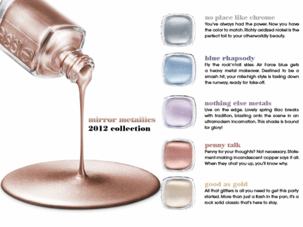 Essie Mirror Metallics Summer 2020 Collection