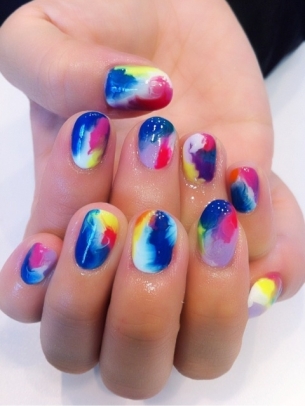 Summery Nail Art Designs