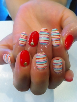 Summery Nail Art Designs