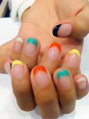 Summery Nail Art Designs