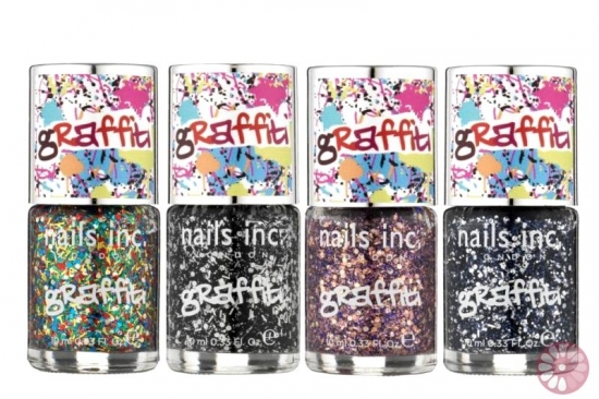 Nails Inc Special Effects Graffiti Nail Polishes