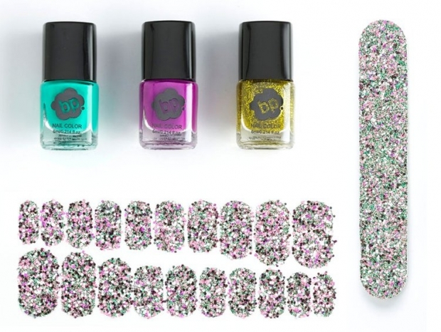 BP Lace and Glitter Nail Sets