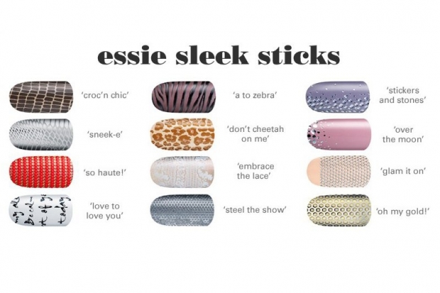 Essie Sleek Stick Spring 2020 Nail Wrap Collection