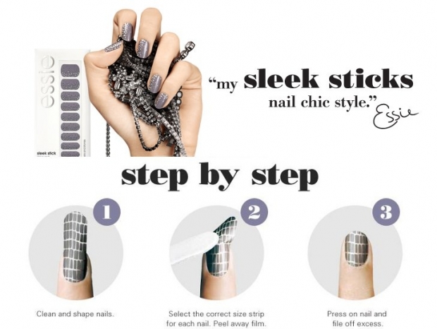 Essie Sleek Stick Spring 2020 Nail Wrap Collection
