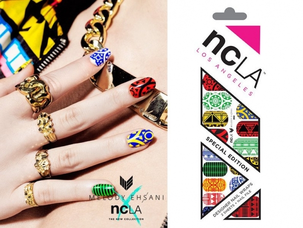 Melody Ehsani x NCLA Nail Wraps 2020