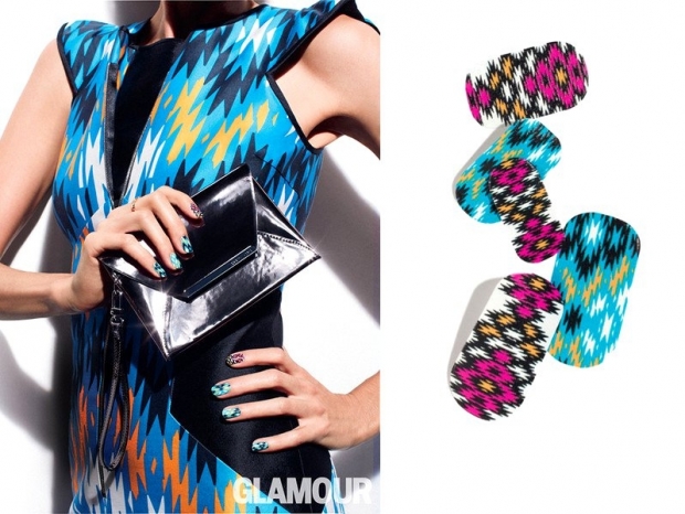 Glamour x NCLA Nail Wraps 2020