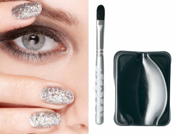 Nails Inc Bling It On Feathers Manicure Kit