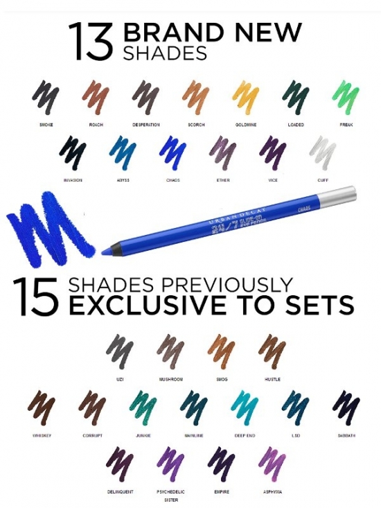 Urban Decay 24/7 Glide On Eye Pencils 2020