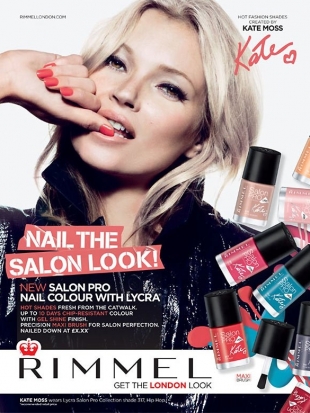 Kate Moss for Rimmel London Campaign 2020