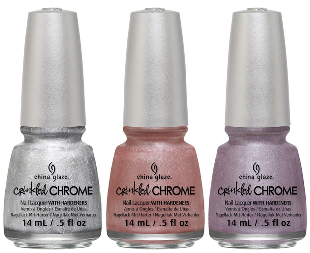 China Glaze Crinkled Chrome 2020 Nail Polish Collection