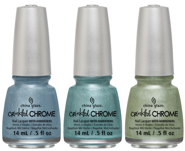 China Glaze Crinkled Chrome 2020 Nail Polish Collection