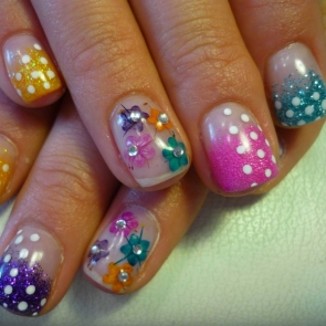 Polka Dot Nail Designs