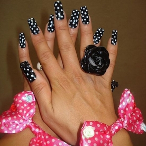 Polka Dot Nail Designs