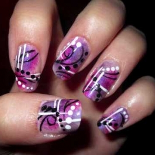 Abstract Nail Designs