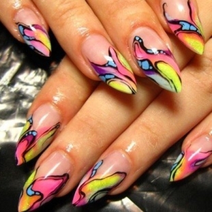 Abstract Nail Designs