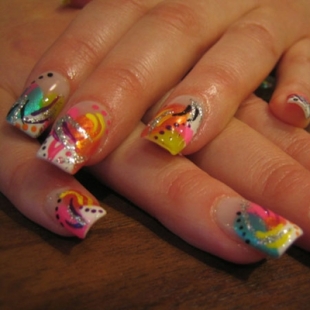 Abstract Nail Designs