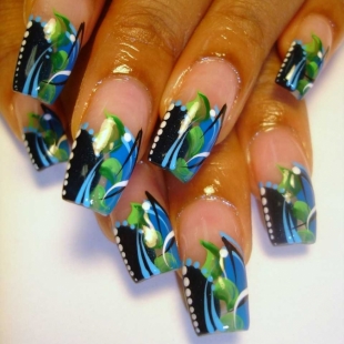 Abstract Nail Designs