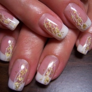 Glittery Nail Art