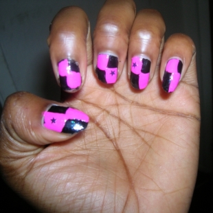 Checkered Nail Designs