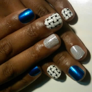 Checkered Nail Designs
