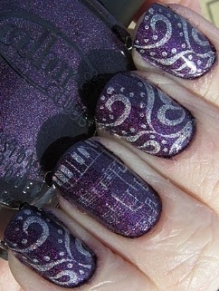 Stamping Nail Art Ideas