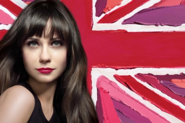 Zooey Deschanel for New Rimmel Lasting Finish Lipstick