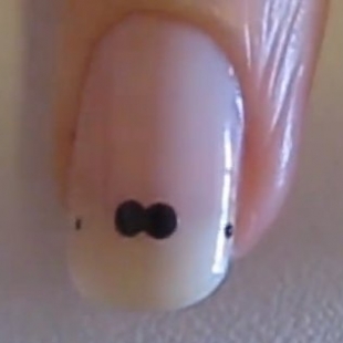 How to Make Movember Mustache Nail Art