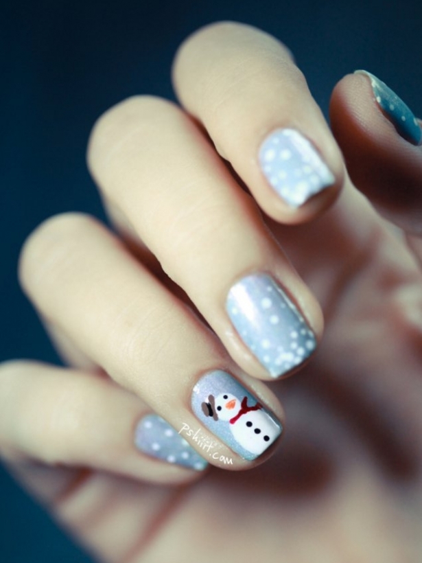 Cute Christmas DIY Nail Art Ideas