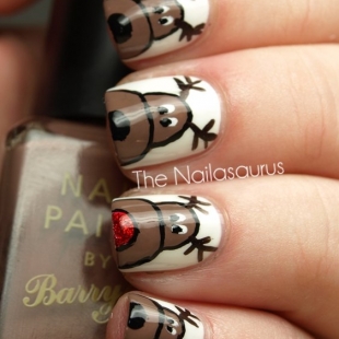 Cute Christmas DIY Nail Art Ideas