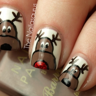 Cute Christmas DIY Nail Art Ideas