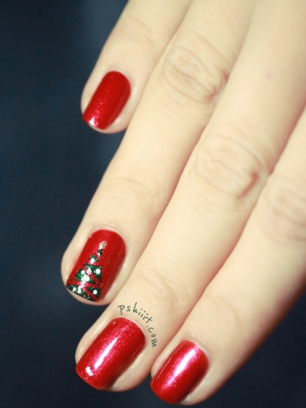 Cute Christmas DIY Nail Art Ideas