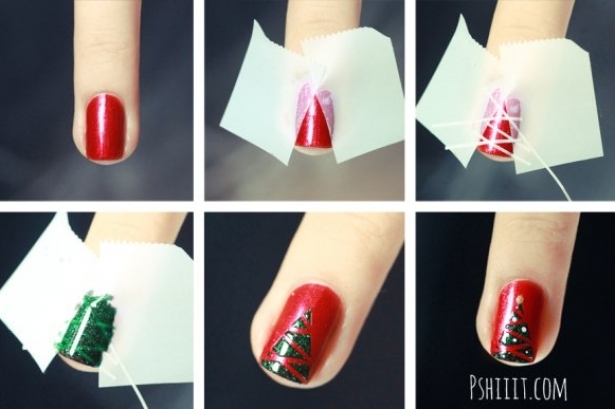 Cute Christmas DIY Nail Art Ideas
