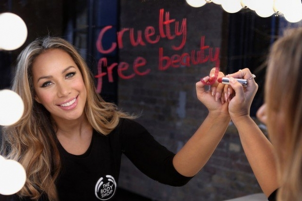 Leona Lewis for The Body Shop Cruelty Free Makeup Line