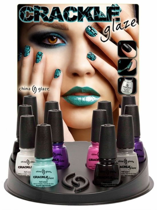 China Glaze Crackle Nail Polish Collection