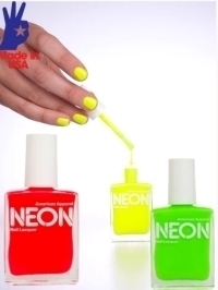 American Apparel Neon Nail Polish Collection