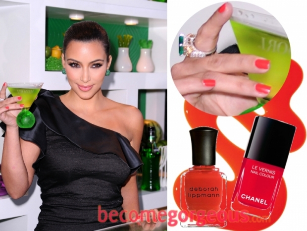 Kim Kardashian’s Nail Colors in 2020